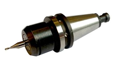 microone, Miniatur-Steilkegelaufnahme mit Spannzange